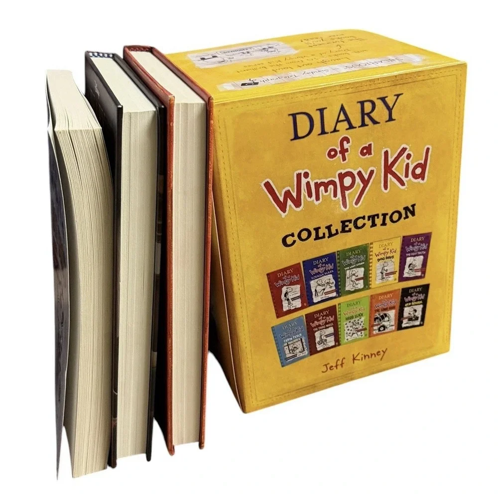 Bundle Of 13 Diary of a Wimpy Kid Box Collection Plus 3 Extra Hard/Soft Cover